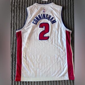 Detroit Pistons Cade Cunningham Nike Swingman Jersey - Association Edition